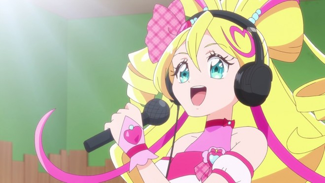 Scene from You and Idol Pretty Cure